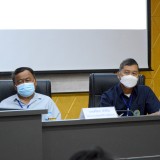 การประชุมคณะผู้บริหารและหัวหน้าส่วนราชการ ครั้งที่ ๙ ประจำปีงบประมาณ ๒๕๖๕