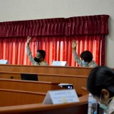 การประชุมสภาเทศบาลตำบลสันทราย สมัยประชุมสามัญ สมัยที่ ๒ ครั้งที่ ๑ ประจำปี พ.ศ. ๒๕๖๔