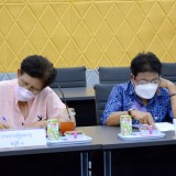 การประชุมกลุ่มผู้สูงอายุตำบลสันทราย