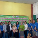  กิจกรรมการเรียนการสอนประจำในสัปดาห์ที่ ๑ ของ โรงเรียนผู้สูงอายุปัญญาภิวัฒน์ ตำสันทราย