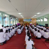 โครงการฝึกอบรมคุณธรรมจริยธรรมสำหรับเยาวชน ประจำปีงบประมาณ ๒๕๖๕