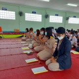 โครงการฝึกอบรมคุณธรรมจริยธรรมสำหรับเยาวชน ประจำปีงบประมาณ ๒๕๖๕