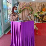 โครงการฝึกอบรมคุณธรรมจริยธรรมสำหรับเยาวชน ประจำปีงบประมาณ ๒๕๖๕