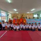โครงการฝึกอบรมคุณธรรมจริยธรรมสำหรับเยาวชน ประจำปีงบประมาณ ๒๕๖๕