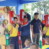 โครงการฝึกอบรมการป้องกันและระงับอัคคีภัยเบื้องต้นในชุมชน ประจำปีงบประมาณ  พ.ศ.๒๕๖๙