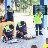 โครงการฝึกอบรมการป้องกันและระงับอัคคีภัยเบื้องต้นในชุมชน ประจำปีงบประมาณ  พ.ศ.๒๕๖๙