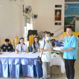 โครงการฝึกอบรมสุขาภิบาลอาหารแก่ผู้ประกอบกิจการสถานที่จำหน่ายอาหาร (ผู้สัมผัสอาหาร) ประจำปีงบประมาณ พ.ศ. ๒๕๖๖