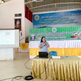 โครงการฝึกอบรมสุขาภิบาลอาหารแก่ผู้ประกอบกิจการสถานที่จำหน่ายอาหาร (ผู้สัมผัสอาหาร) ประจำปีงบประมาณ พ.ศ. ๒๕๖๖