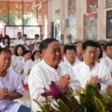 ถวายเทียนจำนำพรรษา ประจำปีงบประมาณ ๒๕๖๙