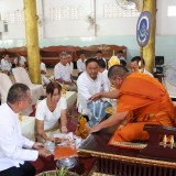 ถวายเทียนจำนำพรรษา ประจำปีงบประมาณ ๒๕๖๙