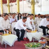 ถวายเทียนจำนำพรรษา ประจำปีงบประมาณ ๒๕๖๙