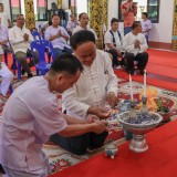 ถวายเทียนจำนำพรรษา ประจำปีงบประมาณ ๒๕๖๙