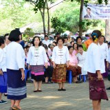 รดน้ำดำหัวผู้สูงอายุตำบลสันทราย ประจำปี 58