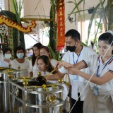 โครงการส่งเสริมอนุรักษ์ประเพณีวันเข้าพรรษา ประจำปีงบประมาณ พ.ศ.๒๕๖๖