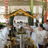โครงการส่งเสริมอนุรักษ์ประเพณีวันเข้าพรรษา ประจำปีงบประมาณ พ.ศ.๒๕๖๖