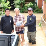 ลงพื้นที่ตรวจสอบเหตุอุทกภัยจากพายุบัวลอย