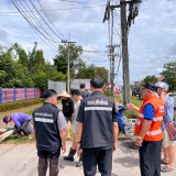 ลงพื้นที่ตรวจสอบเหตุอุทกภัยจากพายุบัวลอย