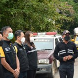 โครงการจัดระเบียบป้ายข้างทางถนนสายหลัก ๑๐๗ ปรับปรุงภูมิทัศน์ข้างทางถนนสายรองสร้างถนนสีขาวอย่างยั่งยืนแบบบูรณาการ โดยศูนย์ประสานงานเครือข่ายเฉพาะประเด็นการจัดการความปลอดภัยทางถนน (ศปง.ตำบลขับขี่ปลอดภัย)