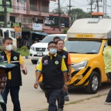 โครงการจัดระเบียบป้ายข้างทางถนนสายหลัก ๑๐๗ ปรับปรุงภูมิทัศน์ข้างทางถนนสายรองสร้างถนนสีขาวอย่างยั่งยืนแบบบูรณาการ โดยศูนย์ประสานงานเครือข่ายเฉพาะประเด็นการจัดการความปลอดภัยทางถนน (ศปง.ตำบลขับขี่ปลอดภัย)