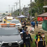 โครงการจัดระเบียบป้ายข้างทางถนนสายหลัก ๑๐๗ ปรับปรุงภูมิทัศน์ข้างทางถนนสายรองสร้างถนนสีขาวอย่างยั่งยืนแบบบูรณาการ โดยศูนย์ประสานงานเครือข่ายเฉพาะประเด็นการจัดการความปลอดภัยทางถนน (ศปง.ตำบลขับขี่ปลอดภัย)