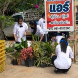 โครงการจัดระเบียบป้ายข้างทางถนนสายหลัก ๑๐๗ ปรับปรุงภูมิทัศน์ข้างทางถนนสายรองสร้างถนนสีขาวอย่างยั่งยืนแบบบูรณาการ โดยศูนย์ประสานงานเครือข่ายเฉพาะประเด็นการจัดการความปลอดภัยทางถนน (ศปง.ตำบลขับขี่ปลอดภัย)