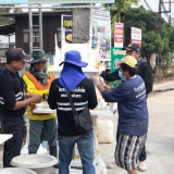โครงการจัดระเบียบป้ายข้างทางถนนสายหลัก ๑๐๗ ปรับปรุงภูมิทัศน์ข้างทางถนนสายรองสร้างถนนสีขาวอย่างยั่งยืนแบบบูรณาการ โดยศูนย์ประสานงานเครือข่ายเฉพาะประเด็นการจัดการความปลอดภัยทางถนน (ศปง.ตำบลขับขี่ปลอดภัย)