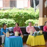 โครงการศึกษาดูงานเพื่อเพิ่มประสิทธิภาพการบริหารจัดการกลุ่มผู้สูงอายุตำบลสันทราย