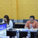 การประชุมคณะผู้บริหารและหัวหน้าส่วนราชการ ครั้งที่ ๗ ประจำปีงบประมาณ ๒๕๖๖