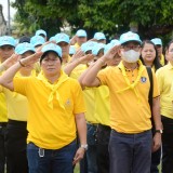พิธีวางพวงมาลาในกิจกรรมน้อมรำลึกในพระมหากรุณาธิคุณ เนื่องในวันคล้ายวันสวรรคตพระบาทสมเด็จพระจุลจอมเกล้าเจ้าอยู่หัว ๒๓ ตุลาคม ๒๕๖๖ และกิจกรรมบำเพ็ญสาธารณประโยชน์ และบำเพ็ญสาธารณกุศล เนื่องในโอกาสวันคล้ายวันสวรรคต พระบาทสมเด็จพระจุลจอมเกล้าเจ้าอยู่หัว