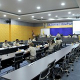 การประชุมคณะผู้บริหารและหัวหน้าส่วนราชการ ครั้งที่ ๗ ประจำปีงบประมาณ ๒๕๖๕
