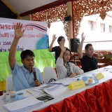 จัดเวทีประชาคมท้องถิ่นระดับตำบล