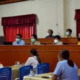 ประชุมหน่วยปฏิบัติการ ป้องกันและแก้ไขสถานการณ์โรคติดเชื้อไวรัสโคโรนา ๒๐๑๙ หรือโรคโควิด ๑๙ ตำบลสันทราย
