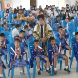 พิธีมอบวุฒิบัตร แก่นักเรียนที่สำเร็จการศึกษาหลักสูตรปฐมวัย โรงเรียนอนุบาลเทศบาลสันทราย ประจำปีการศึกษา ๒๕๖๓ รุ่นที่ ๔