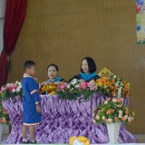 พิธีมอบวุฒิบัตร แก่นักเรียนที่สำเร็จการศึกษาหลักสูตรปฐมวัย โรงเรียนอนุบาลเทศบาลสันทราย ประจำปีการศึกษา ๒๕๖๓ รุ่นที่ ๔