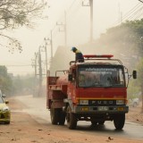 กิจกรรม Big cleaning day เก็บกวาดใบไม้ใส่เสวียน รดน้ำต้นไม้ และฉีดพ่นละอองฝอยสร้างความชุ่มชื่นในอากาศ เพื่อลดฝุ่นละอองขนาดเล็ก ( PM 2.5 )