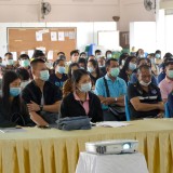 อบรมเจ้าพนักงานผู้ดำเนินการเลือกตั้งประจำหน่วยเลือกตั้ง เขตเลือกตั้งที่ ๒ หน่วยที่ ๗-๑๒ สำหรับการเลือกตั้งสมาชิกสภาเทศบาลตำบลสันทรายและนายกเทศมนตรีตำบลสันทราย