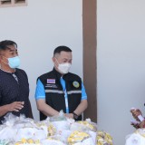 มอบถุงยังชีพ เพื่อช่วยเหลือและให้กำลังใจประชาชนผู้ประสบเหตุอุทกภัยในเขตพื้นที่ตำบลสันทราย