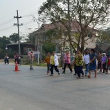 โครงการออกหน่วยเคลื่อนที่ อบจ.เชียงใหม่ บริการประชาชน ประจำปี 2558 และงานแสดงสินค้า otop และสร้างเสริมสุขภาพตำบลสุขภาวะ เทศบาลตำบลสันทราย อ.ฝาง จ.เชียงใหม่ 