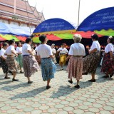 โครงการออกหน่วยเคลื่อนที่ อบจ.เชียงใหม่ บริการประชาชน ประจำปี 2558 และงานแสดงสินค้า otop และสร้างเสริมสุขภาพตำบลสุขภาวะ เทศบาลตำบลสันทราย อ.ฝาง จ.เชียงใหม่ 