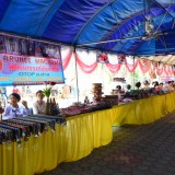 โครงการออกหน่วยเคลื่อนที่ อบจ.เชียงใหม่ บริการประชาชน ประจำปี 2558 และงานแสดงสินค้า otop และสร้างเสริมสุขภาพตำบลสุขภาวะ เทศบาลตำบลสันทราย อ.ฝาง จ.เชียงใหม่ 