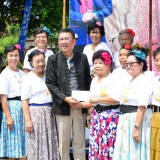 โครงการออกหน่วยเคลื่อนที่ อบจ.เชียงใหม่ บริการประชาชน ประจำปี 2558 และงานแสดงสินค้า otop และสร้างเสริมสุขภาพตำบลสุขภาวะ เทศบาลตำบลสันทราย อ.ฝาง จ.เชียงใหม่ 