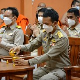 เข้าร่วมพิธีเจริญพระพุทธมนต์และเจริญจิตตภาวนา เพื่อถวายพระพรแด่สมเด็จพระเจ้าลูกเธอ เจ้าฟ้าพัชรกิติยาภา นเรนทิราเทพยวดี กรมหลวงราชสาริณีสิริพัชร มหาวัชรราชธิดา