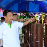 โครงการหล่อเทียนพรรษาประจำปี 2557
