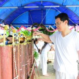 โครงการหล่อเทียนพรรษาประจำปี 2557