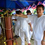 โครงการหล่อเทียนพรรษาประจำปี 2557