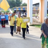 การแข่งขันกีฬาโรงเรียนผู้สูงอายุปัญญาภิวัฒน์ตำบลสันทราย