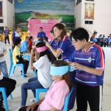 การแข่งขันกีฬาโรงเรียนผู้สูงอายุปัญญาภิวัฒน์ตำบลสันทราย