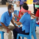 การแข่งขันกีฬาโรงเรียนผู้สูงอายุปัญญาภิวัฒน์ตำบลสันทราย