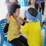 การแข่งขันกีฬาโรงเรียนผู้สูงอายุปัญญาภิวัฒน์ตำบลสันทราย