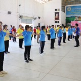 การแข่งขันกีฬาโรงเรียนผู้สูงอายุปัญญาภิวัฒน์ตำบลสันทราย